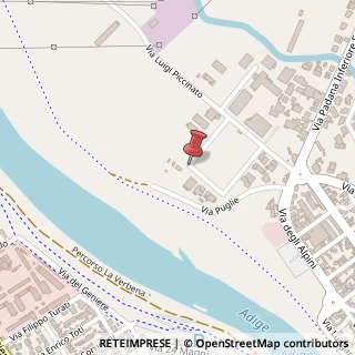 Mappa Via Bruno Buozzi, 13, 37045 Legnago, Verona (Veneto)