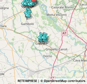 Mappa Via delle Azalee, 27026 Garlasco PV, Italia (10.674)