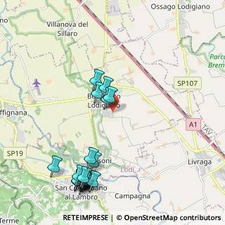 Mappa Via A. Gramsci, 26812 Borghetto Lodigiano LO, Italia (2.5295)