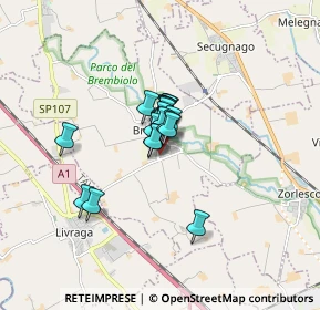 Mappa Via Generale Carlo Alberto Dalla Chiesa, 26822 Brembio LO, Italia (0.86)