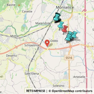 Mappa Via Albere, 35043 Monselice PD, Italia (2.207)