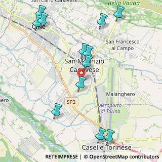 Mappa Via Ceretta Inf., 10077 San Maurizio Canavese TO, Italia (2.69462)