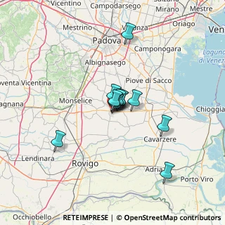 Mappa Via I Strada, 35026 Conselve PD, Italia (8.2325)