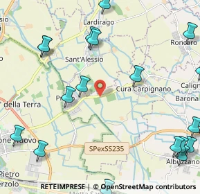 Mappa SP72, 27010 Cura Carpignano PV, Italia (3.1585)