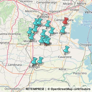 Mappa Viale della Tecnica, 35026 Conselve PD, Italia (11.56389)