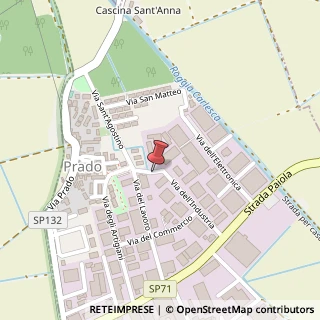 Mappa Via dell'Industria, 50, 27010 Cura Carpignano, Pavia (Lombardia)