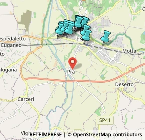 Mappa Via Sperone, 35042 Este PD, Italia (1.93)