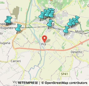 Mappa Via Sperone, 35042 Este PD, Italia (2.40571)