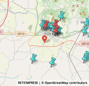 Mappa Via Sperone, 35042 Este PD, Italia (3.92)