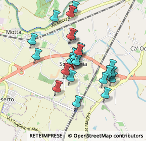 Mappa Via Crosara, 35042 Este PD, Italia (0.71923)