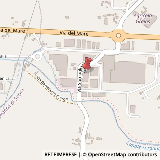 Mappa Via Sorgaglia, 25, 35020 Arre, Padova (Veneto)