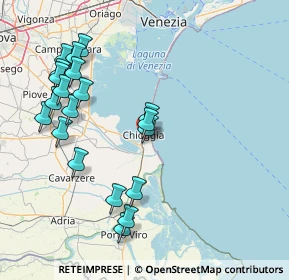Mappa Chioggia, 30015 Chioggia VE, Italia (17.1545)