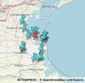 Mappa Chioggia, 30015 Chioggia VE, Italia (10.76235)