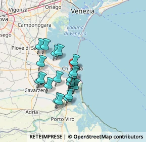 Mappa Chioggia, 30015 Chioggia VE, Italia (11.541)