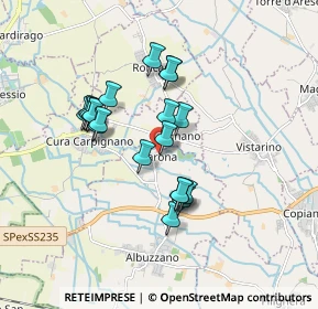 Mappa Via Prati Bassi, 27010 Albuzzano PV, Italia (1.4625)