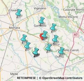 Mappa Via G. Mazzini, 27020 Tromello PV, Italia (6.37083)