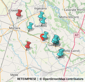 Mappa Max.garlasco@gmail.com, 27020 Tromello PV, Italia (6.19667)