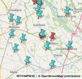 Mappa Max.garlasco@gmail.com, 27020 Tromello PV, Italia (9.7445)