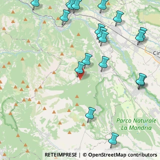 Mappa Via Fiano, 10070 Varisella TO, Italia (5.9085)