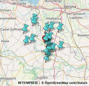 Mappa Via Giuseppe di Vittorio, 46045 Marmirolo MN, Italia (8.3515)