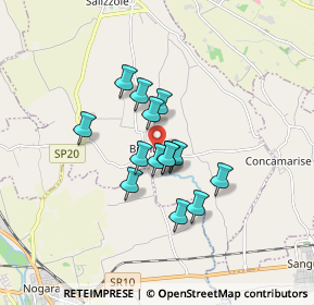 Mappa Via San Giuseppe, 37056 Salizzole VR, Italia (1.18357)