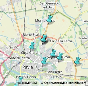 Mappa Centro Commerciale Carrefour, 27100 Pavia PV, Italia (2.02364)