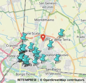 Mappa Via Cassani C.C, 27100 Pavia PV, Italia (2.2565)