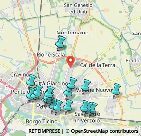 Mappa Strada Vigentina Ang, 27100 Pavia PV, Italia (2.3875)