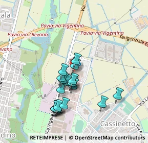 Mappa Strada Vigentina Ang, 27100 Pavia PV, Italia (0.4175)