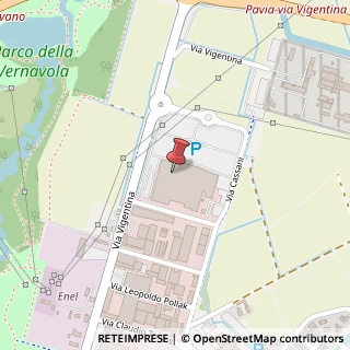 Mappa Via Lorenzo Cassani, 9, 27100 Pavia, Pavia (Lombardia)
