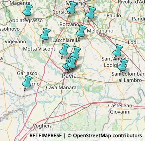 Mappa Via Cassani C.C, 27100 Pavia PV, Italia (14.06385)