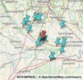 Mappa Via Cassani C.C, 27100 Pavia PV, Italia (10.59421)