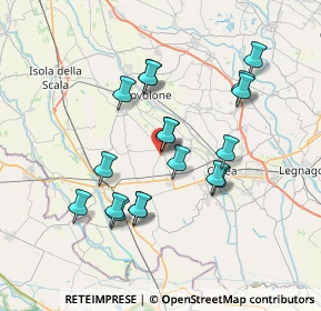 Mappa Via Volta, 37056 Concamarise VR, Italia (6.60056)