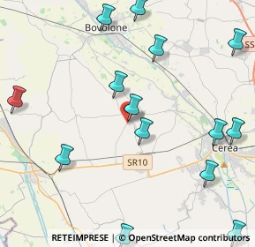 Mappa Via Volta, 37056 Concamarise VR, Italia (5.646)