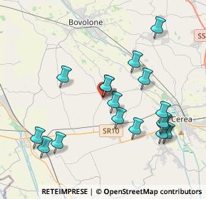 Mappa Via Volta, 37056 Concamarise VR, Italia (3.97)