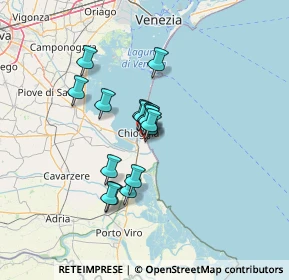 Mappa Via Cassiopea, 30015 Chioggia VE, Italia (9.03063)