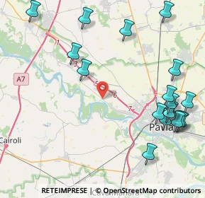 Mappa Via Regina Adelaide, 27020 Massaua PV, Italia (5.41111)