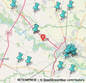 Mappa Via Regina Adelaide, 27020 Massaua PV, Italia (5.49471)