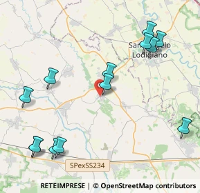 Mappa Via Roma, 27010 Gerenzago PV, Italia (5.03462)