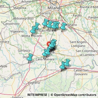 Mappa Tangenziale Ovest di Pavia, 27100 Pavia PV, Italia (9.9745)
