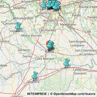 Mappa Tangenziale Ovest di Pavia, 27100 Pavia PV, Italia (21.5815)