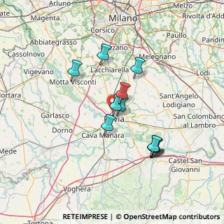 Mappa Tangenziale Ovest di Pavia, 27100 Pavia PV, Italia (11.97)