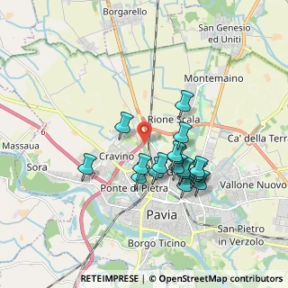 Mappa Tangenziale Ovest di Pavia, 27100 Pavia PV, Italia (1.52056)