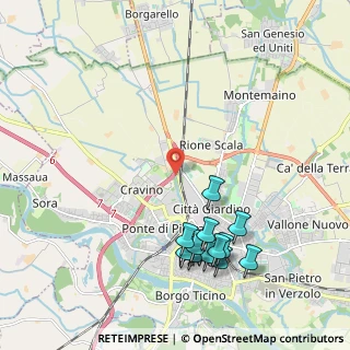 Mappa Tangenziale Ovest di Pavia, 27100 Pavia PV, Italia (2.305)