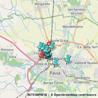 Mappa Tangenziale Ovest di Pavia, 27100 Pavia PV, Italia (1.01846)