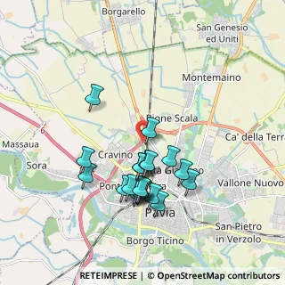 Mappa Tangenziale Ovest di Pavia, 27100 Pavia PV, Italia (1.696)