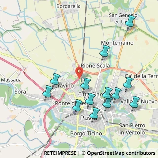 Mappa Tangenziale Ovest di Pavia, 27100 Pavia PV, Italia (2.20154)
