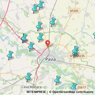 Mappa Tangenziale Ovest di Pavia, 27100 Pavia PV, Italia (5.67)