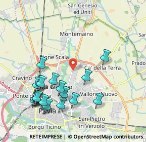 Mappa Sp Vigentina Ang, 27100 Pavia PV, Italia (2.2485)