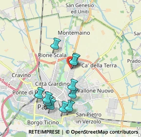 Mappa Sp Vigentina Ang, 27100 Pavia PV, Italia (1.88364)